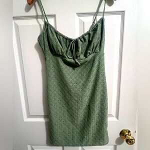 Fashion Nova eyelet mini dress